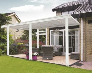 14ft x 10ft White Veranda Garden Canopy - Primrose™